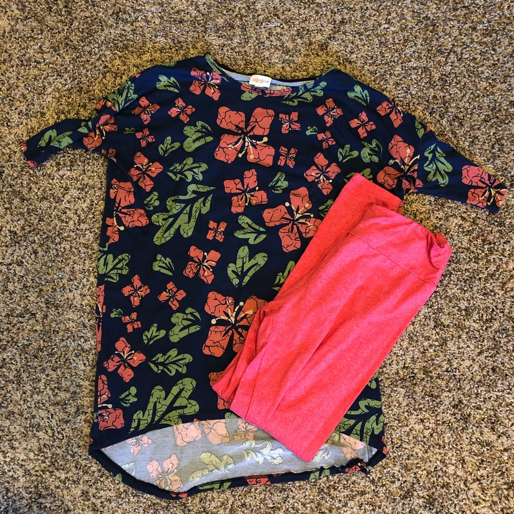 Lularoe outfit XXS and OS
